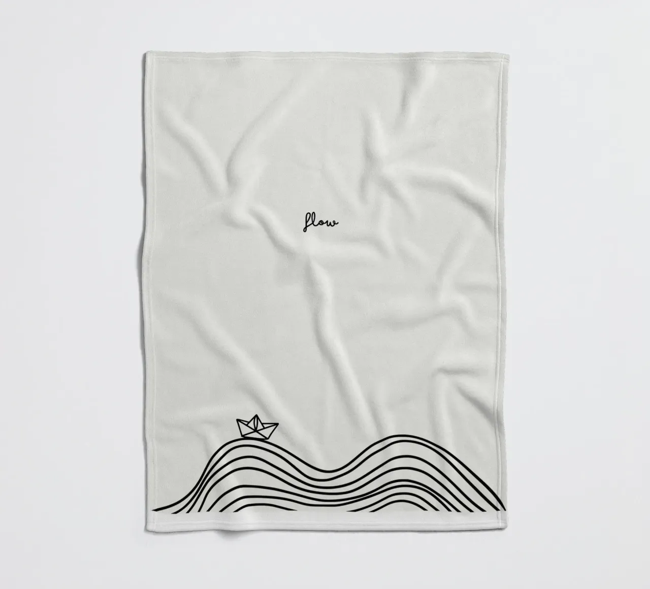 Flow fleecedeken van PurePeachStudio