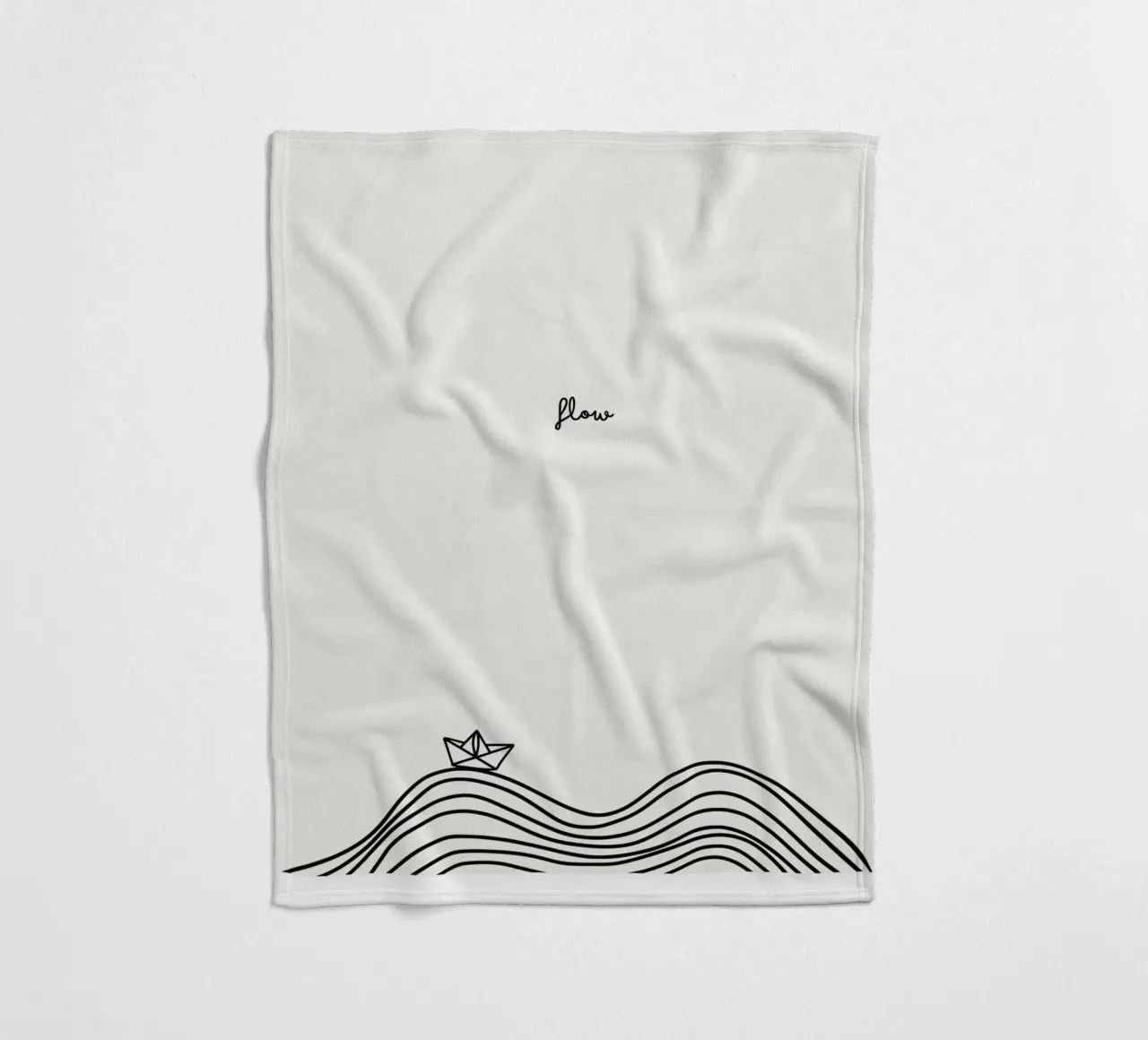 Flow fleecedeken van PurePeachStudio