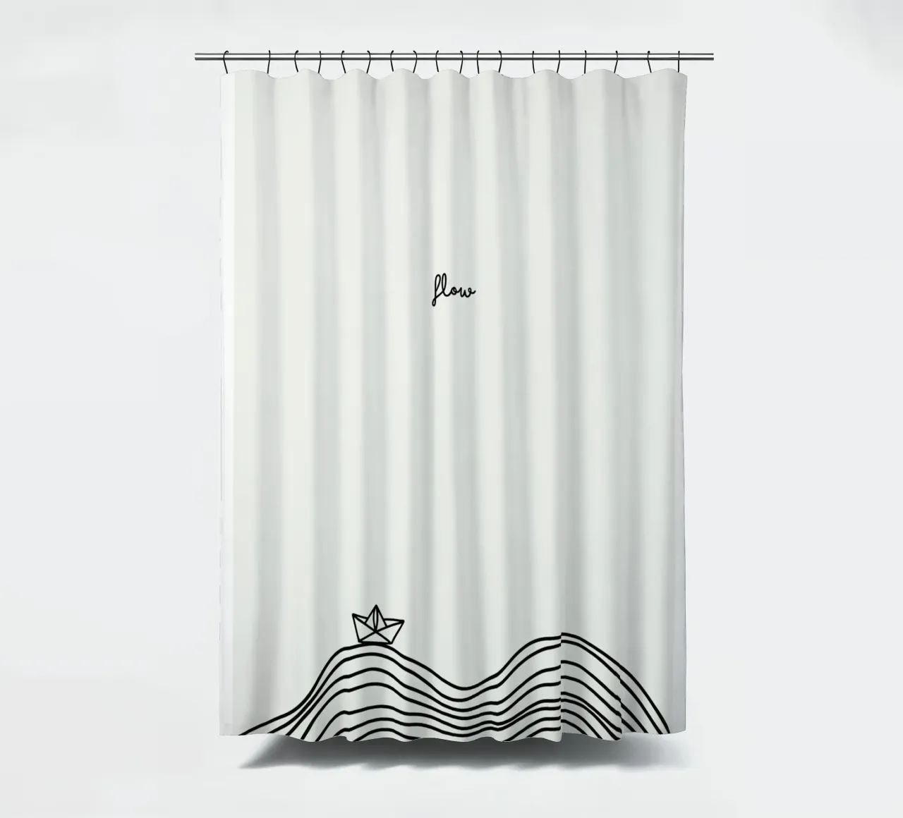 Flow Duschvorhang von PurePeachStudio