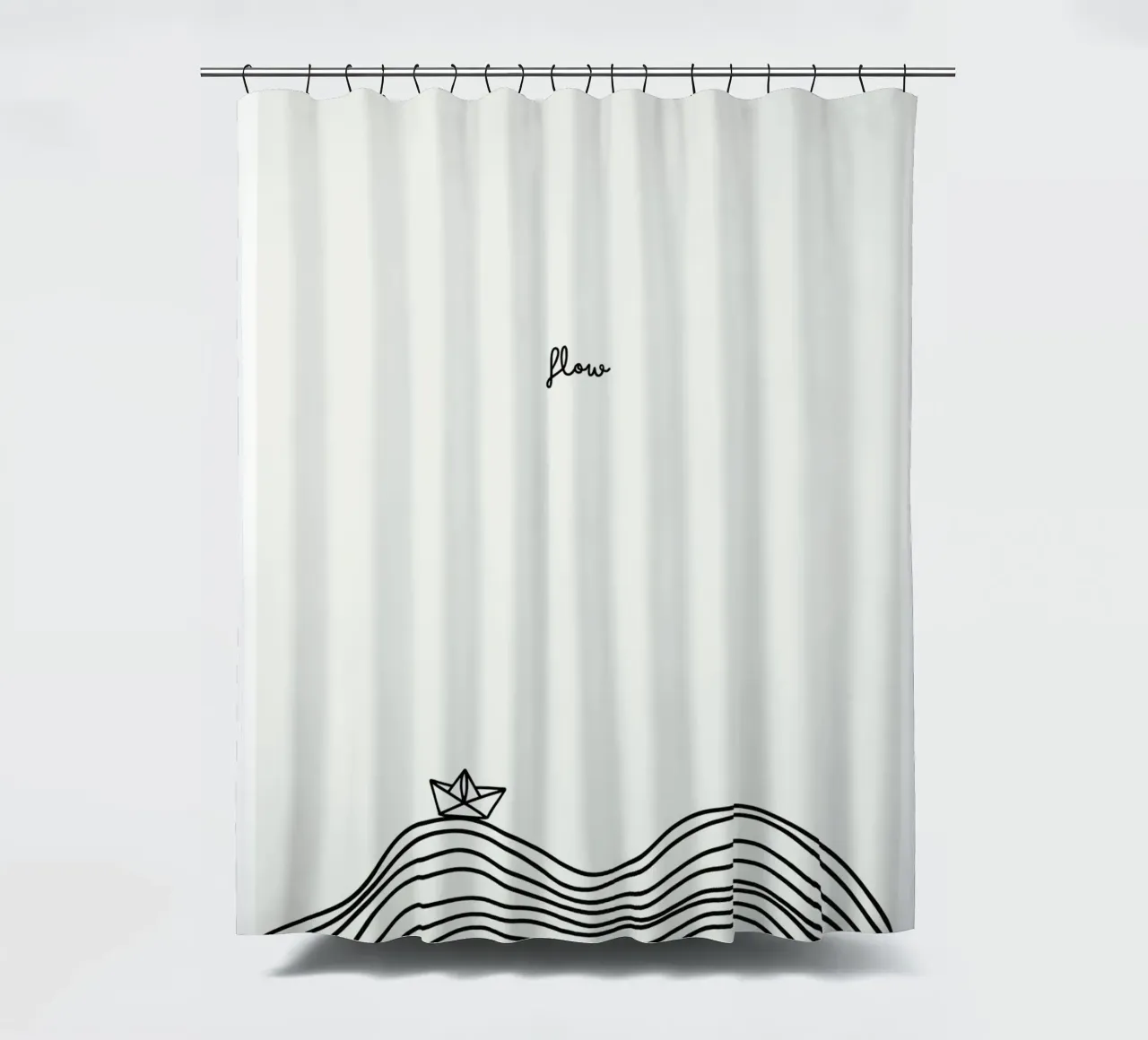 Flow Duschvorhang von PurePeachStudio