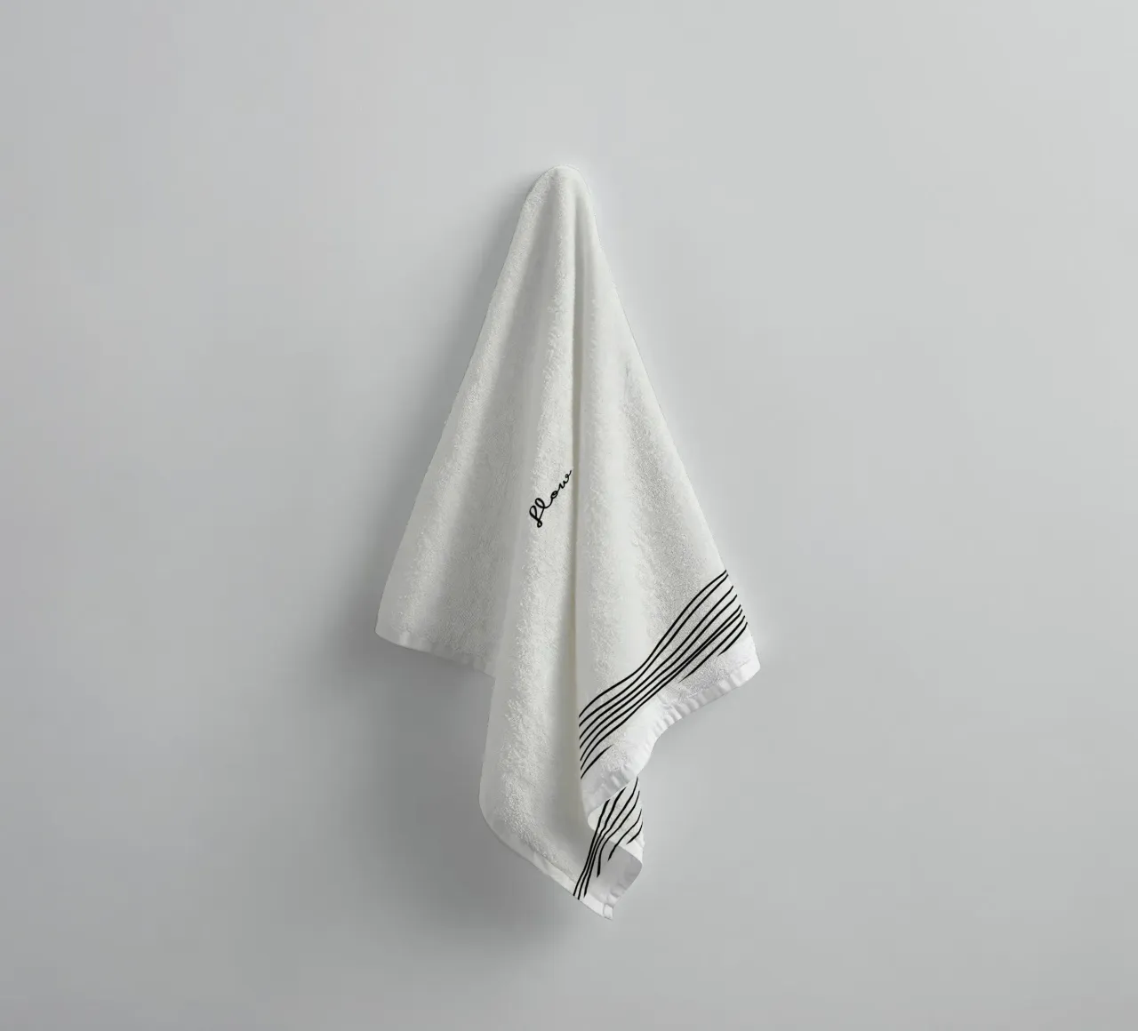 Flow badhanddoek van PurePeachStudio