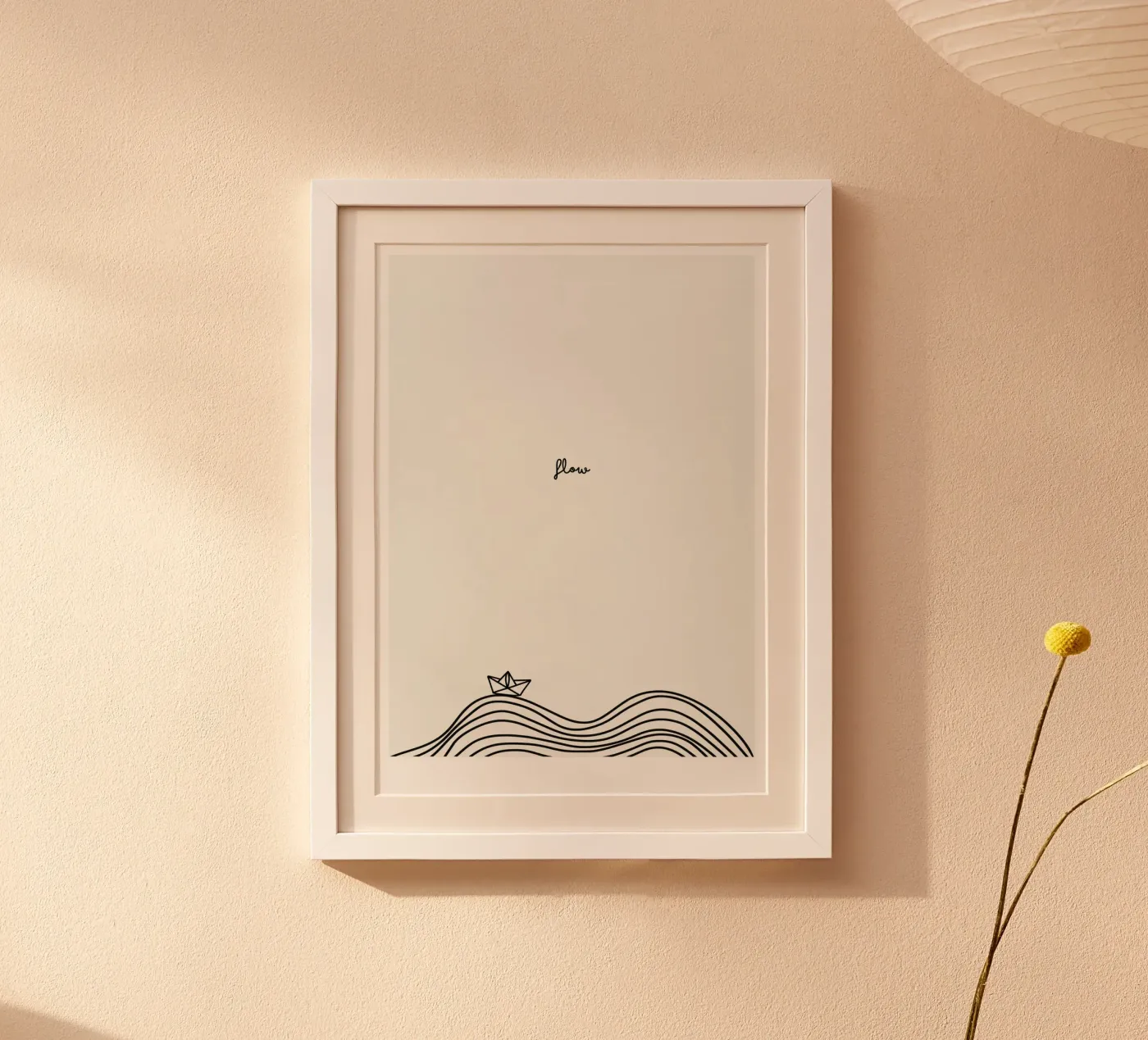 Flow poster da PurePeachStudio