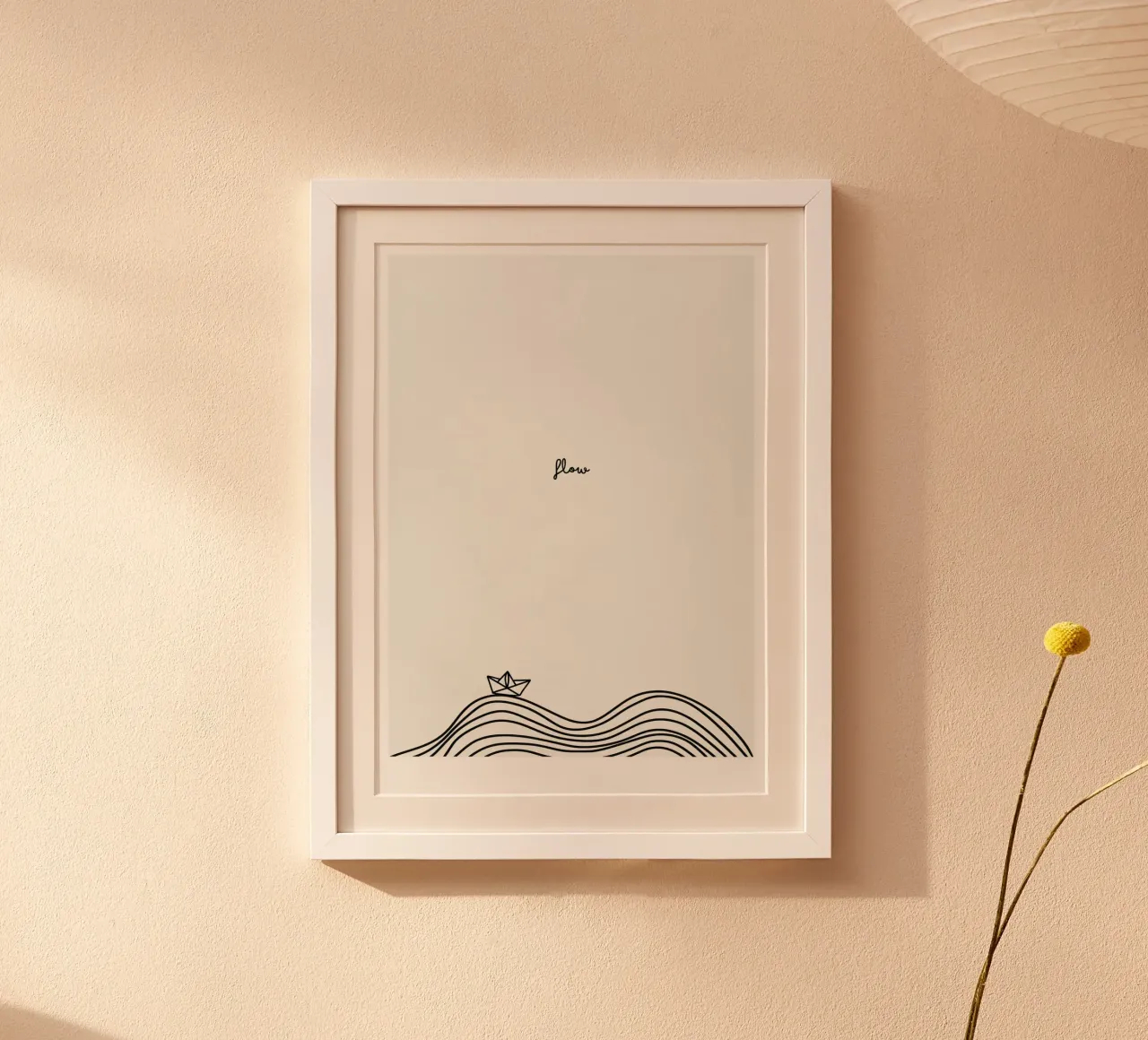 Flow poster da PurePeachStudio