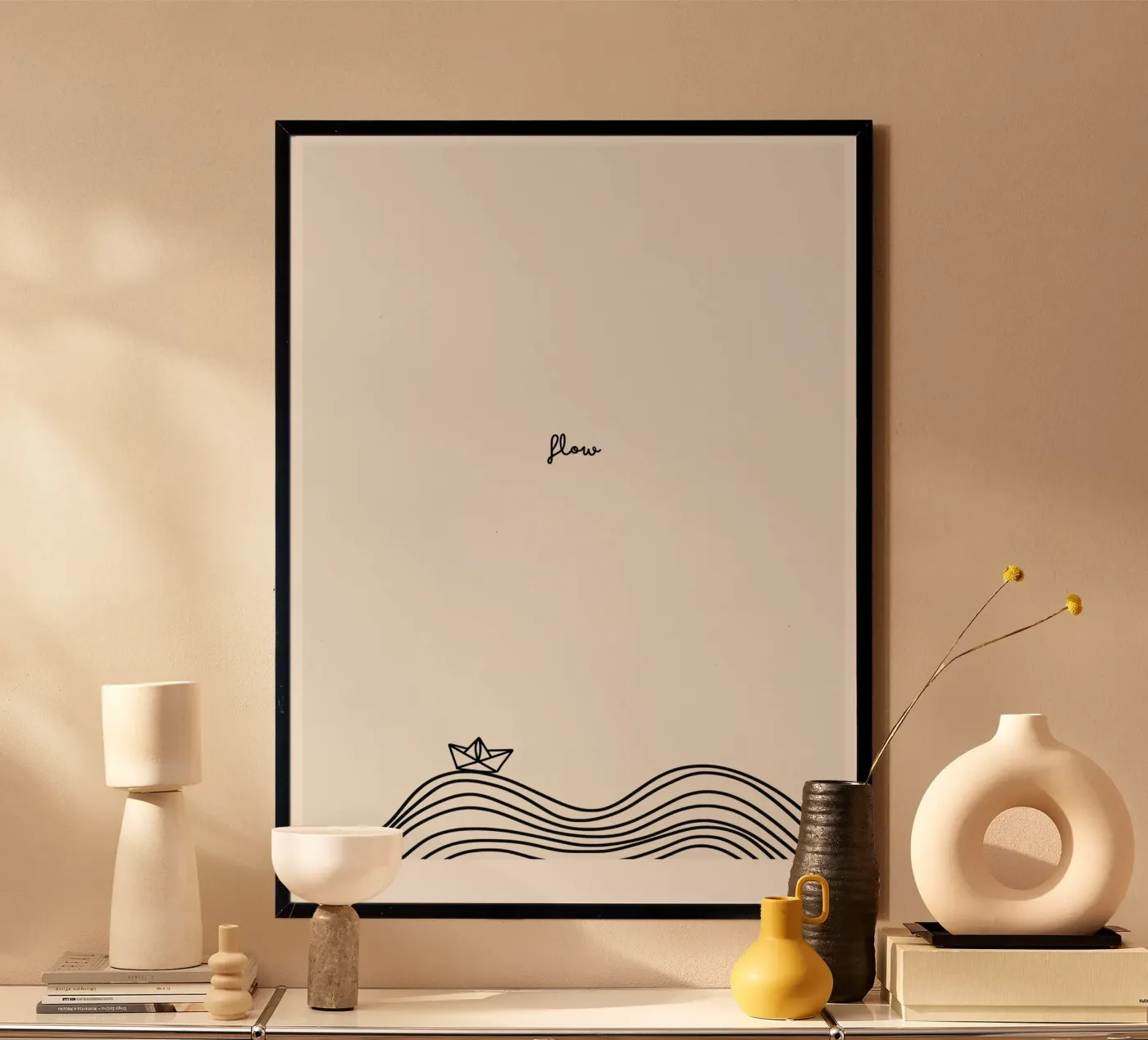 Flow poster da PurePeachStudio