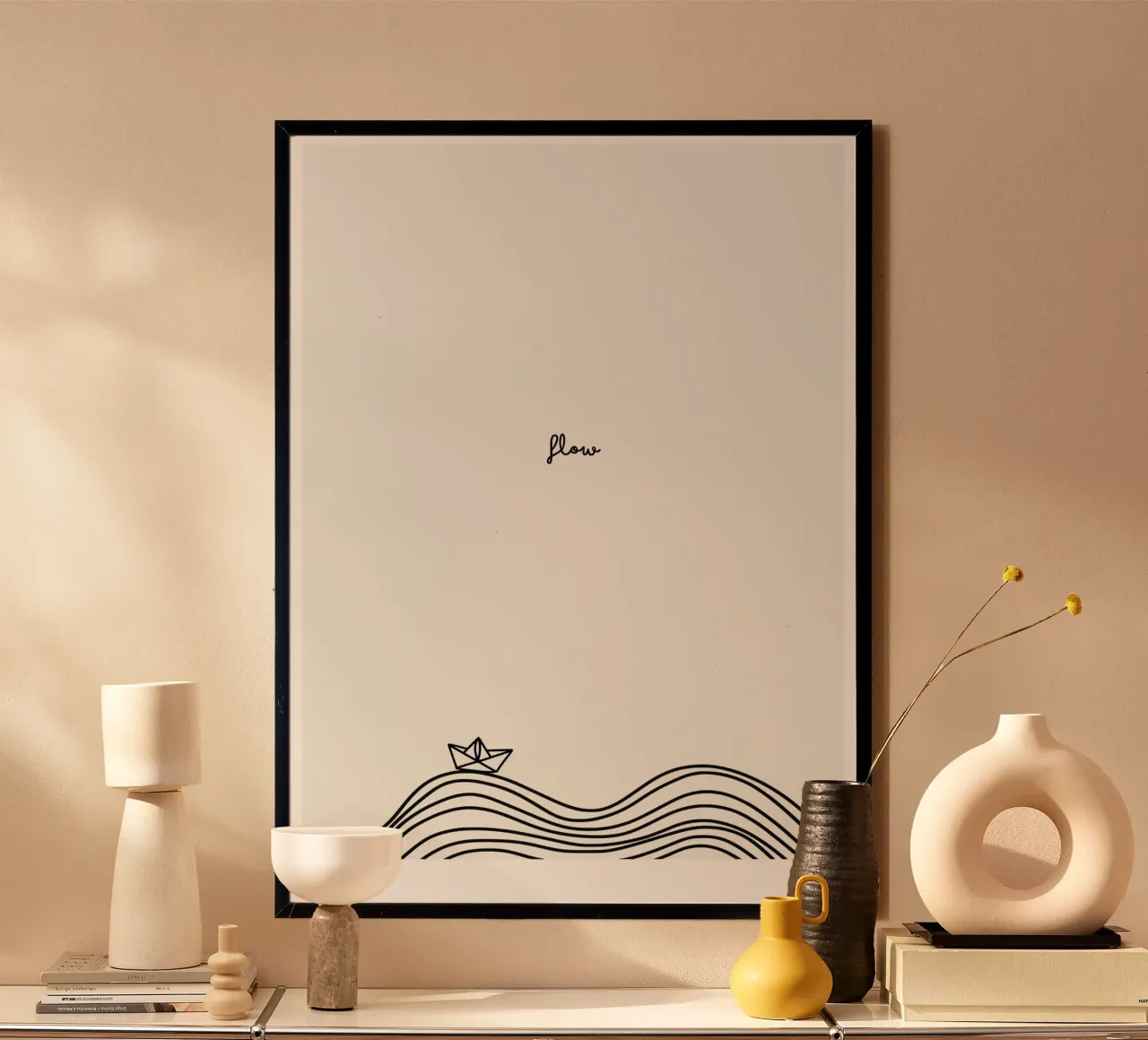 Flow poster da PurePeachStudio