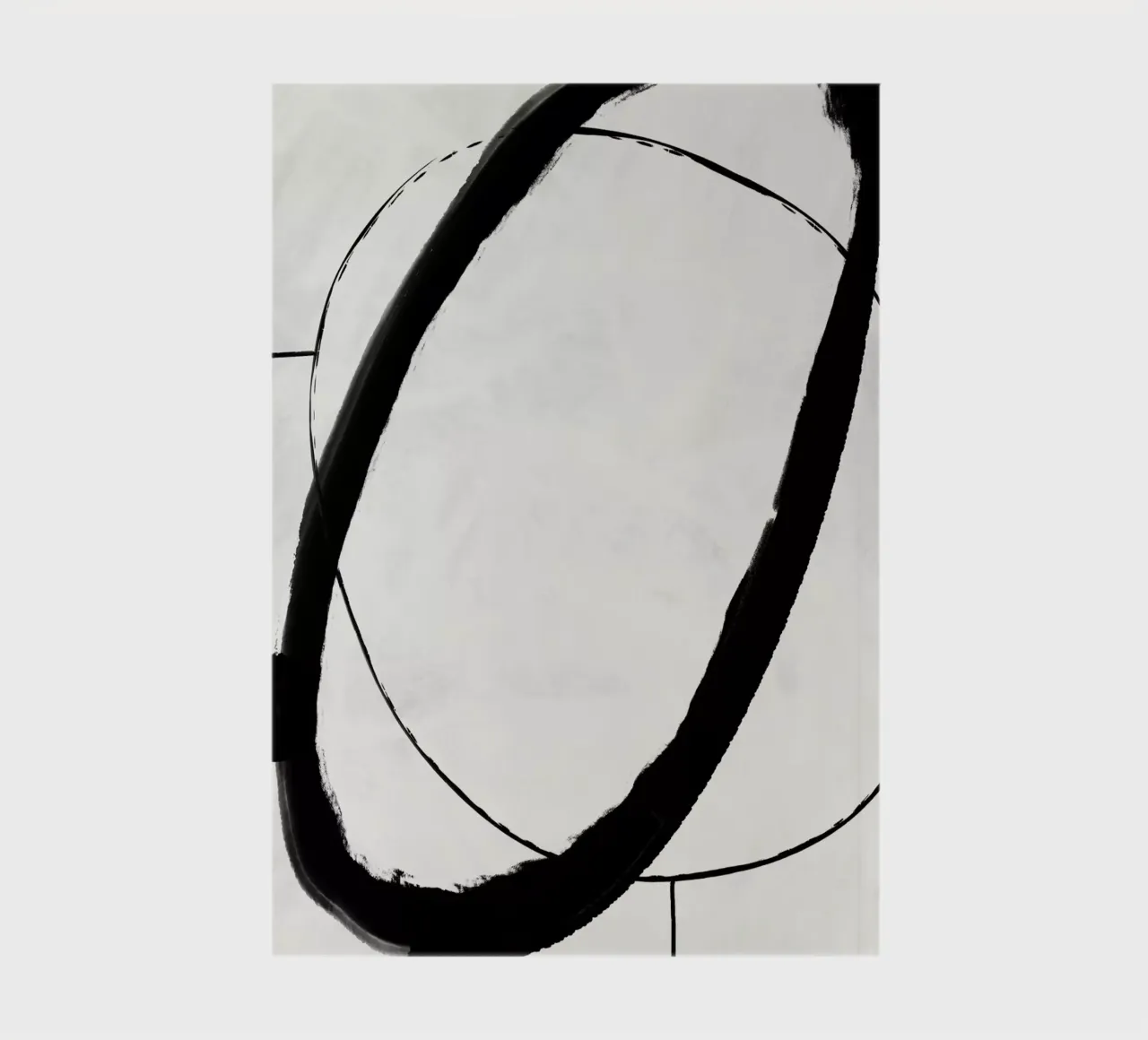 Black Strokes No 11 notebook by treechild