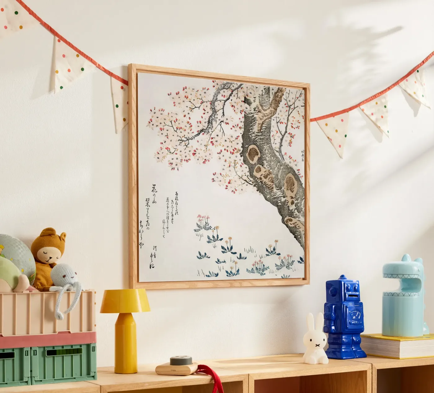 cherry tree acryl van vintageshop