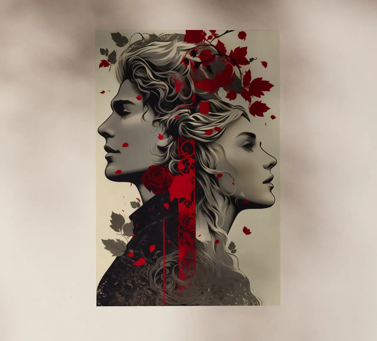 ACOTAR | Feyre e Rhysand - Regno delle Sette Corti pellicola backlit da Autofocus