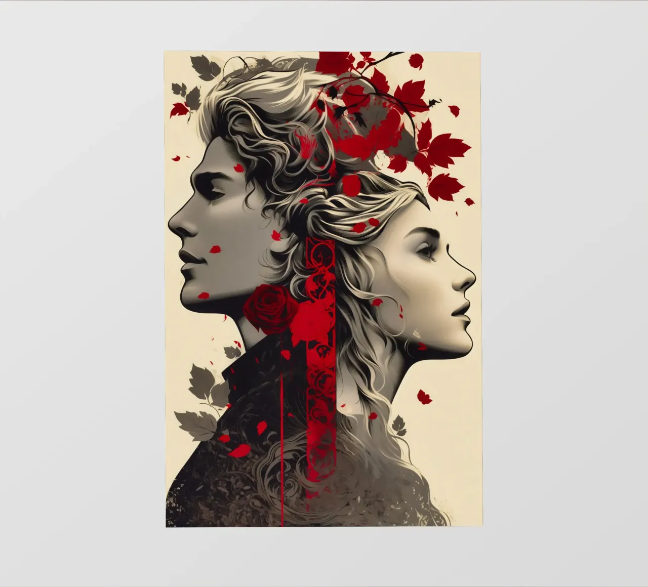 ACOTAR | Feyre e Rhysand - Regno delle Sette Corti pellicola backlit da Autofocus
