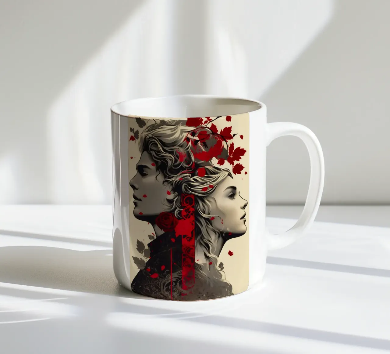 ACOTAR | Feyre e Rhysand - Regno delle Sette Corti tazza in ceramica da Autofocus