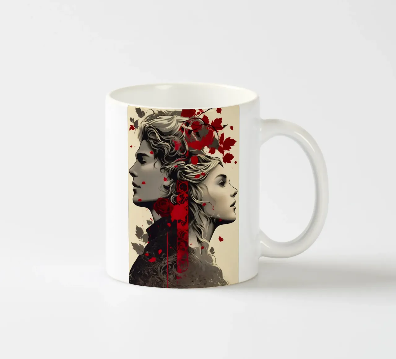 ACOTAR | Feyre e Rhysand - Regno delle Sette Corti tazza in ceramica da Autofocus