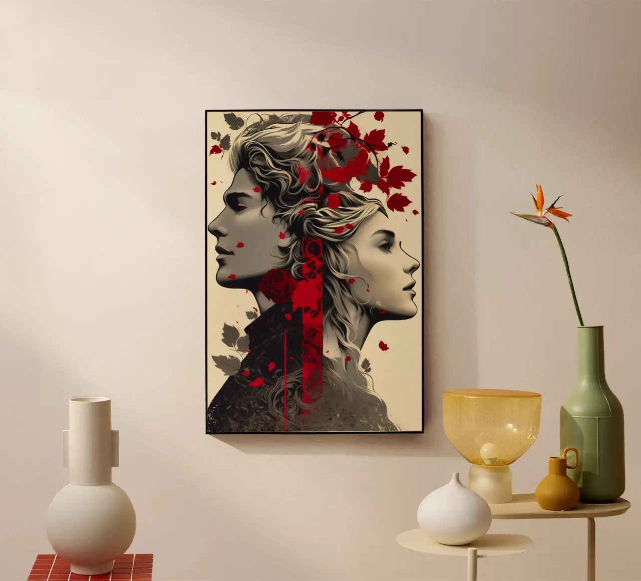 ACOTAR | Feyre e Rhysand - Regno delle Sette Corti plexiglass da Autofocus