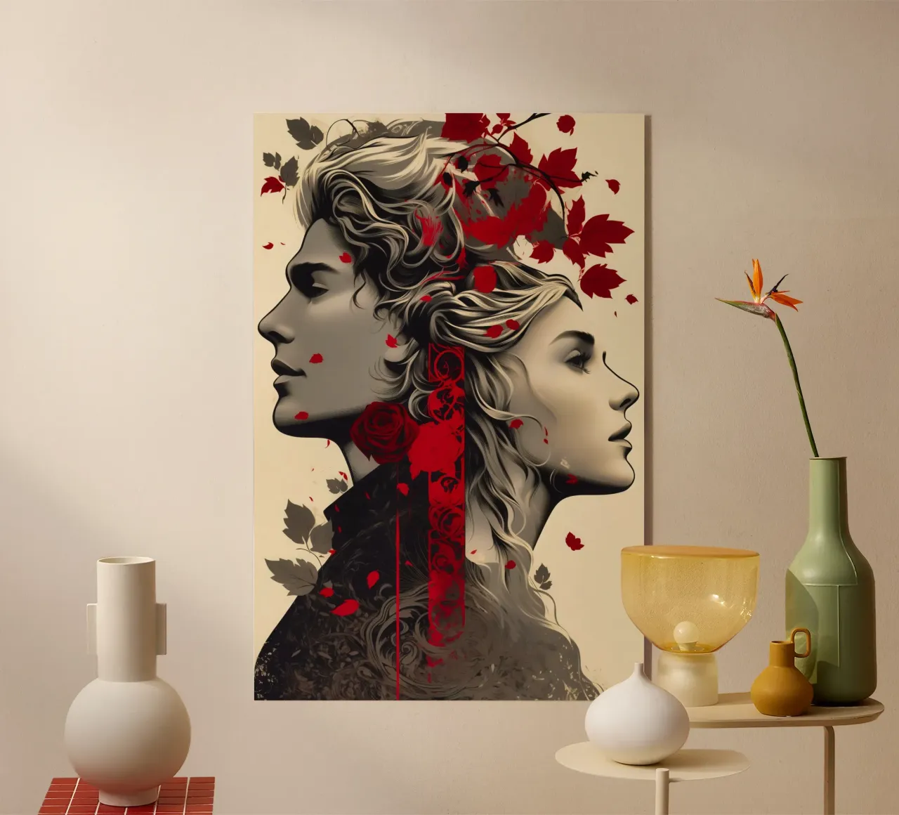 ACOTAR | Feyre e Rhysand - Regno delle Sette Corti plexiglass da Autofocus