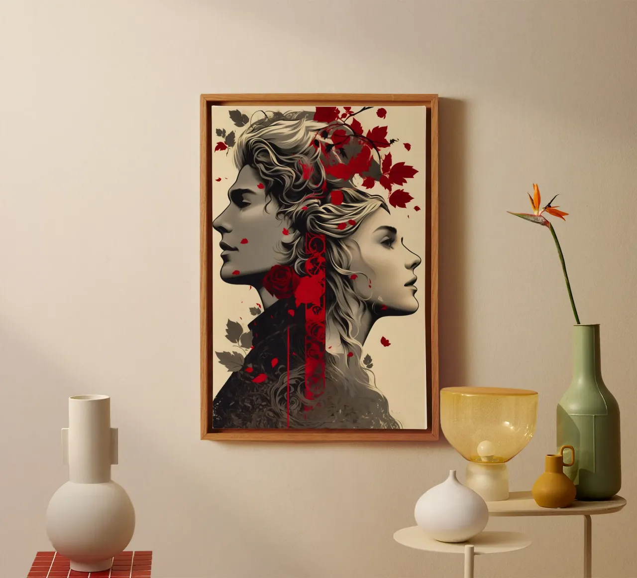 ACOTAR | Feyre e Rhysand - Regno delle Sette Corti tela da Autofocus