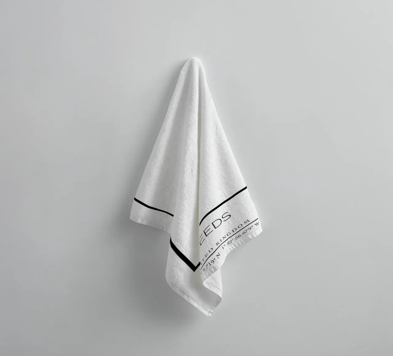 LEEDS - white towel by CityLights