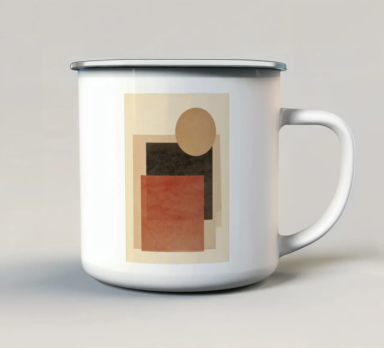 Vintage Layered Shapes tazza in smalto da Aralyn