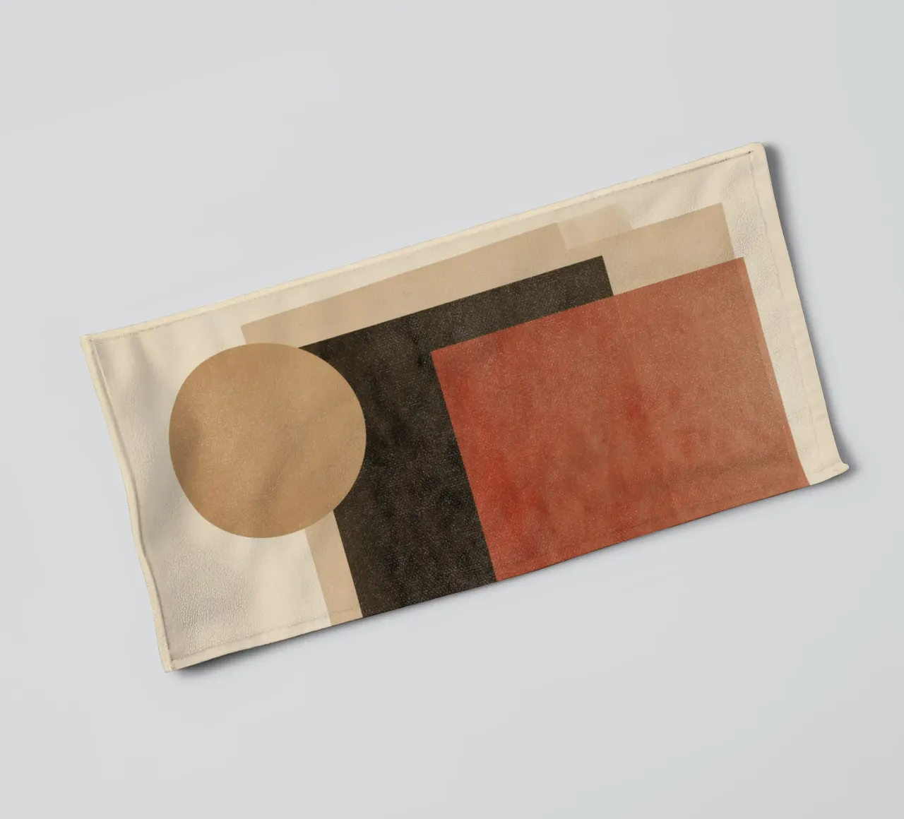 Vintage Layered Shapes asciugamano da bagno da Aralyn
