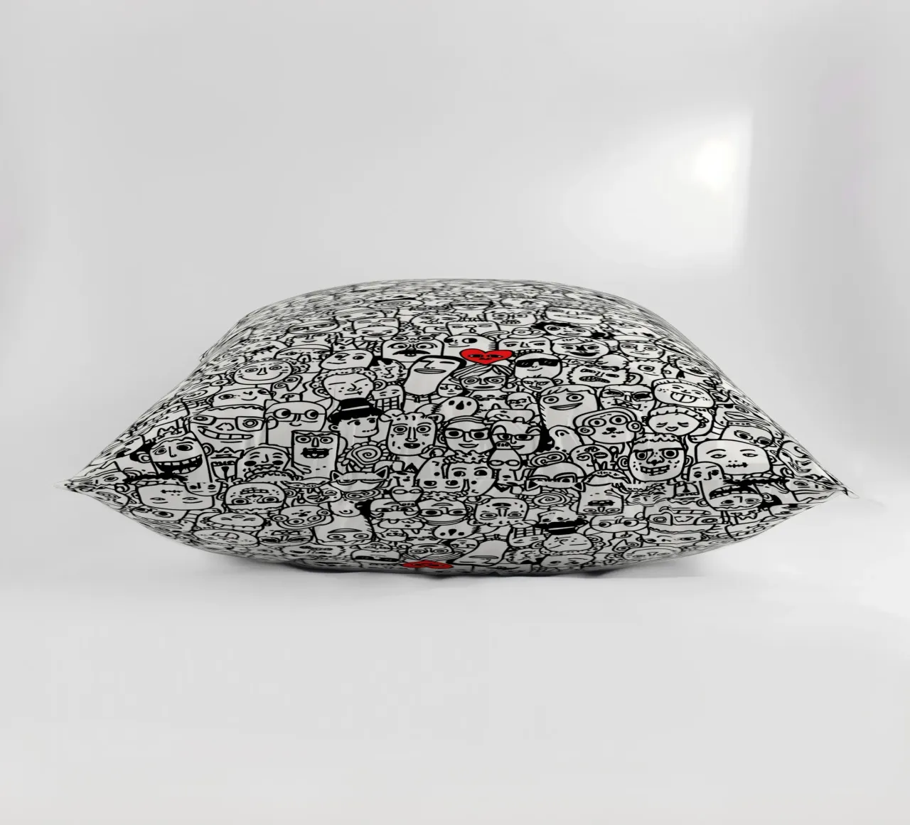 1000 teste, 1 cuore cuscino da KUNSTstück