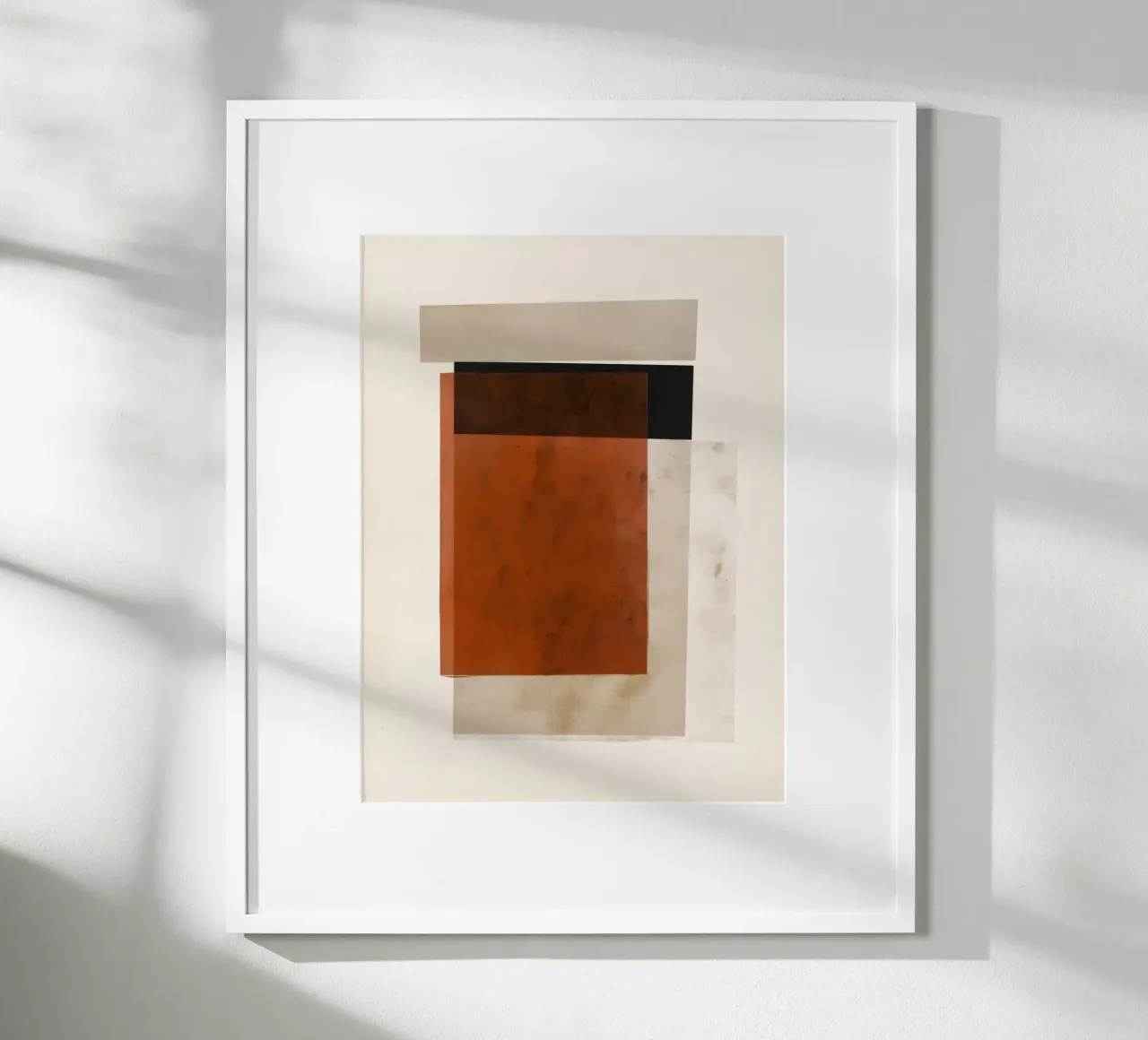 Vintage Rectangles poster by Aralyn