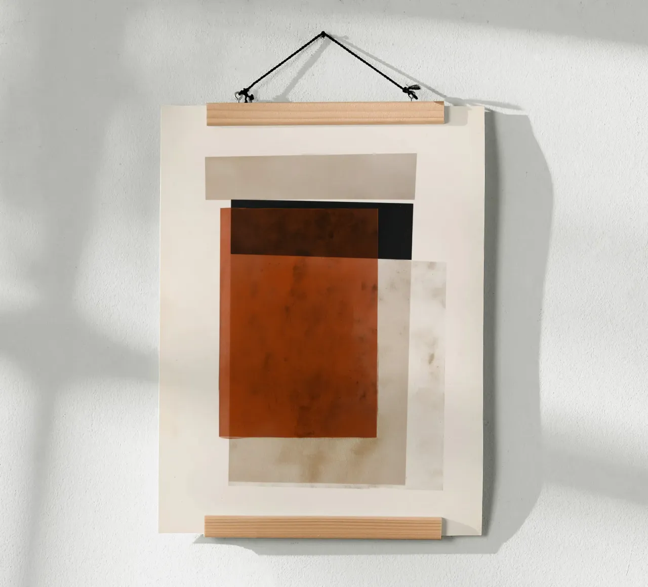 Vintage Rectangles poster by Aralyn