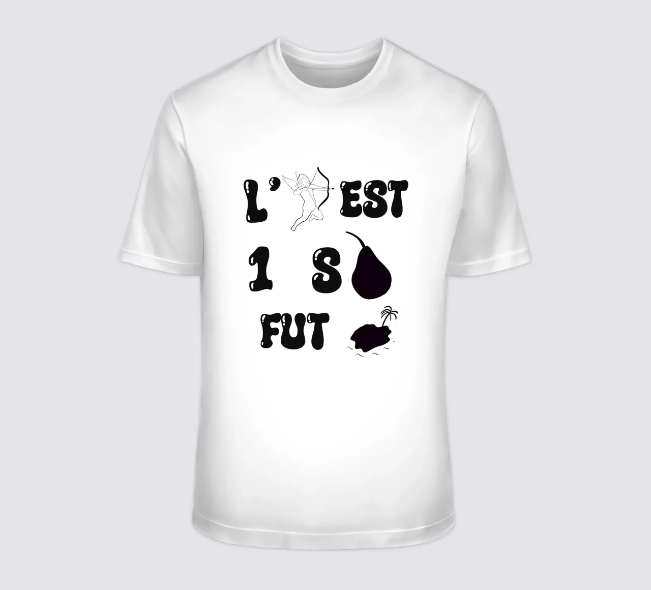 L'amore è una speranza inutile t-shirt da RÉBUS REBUS