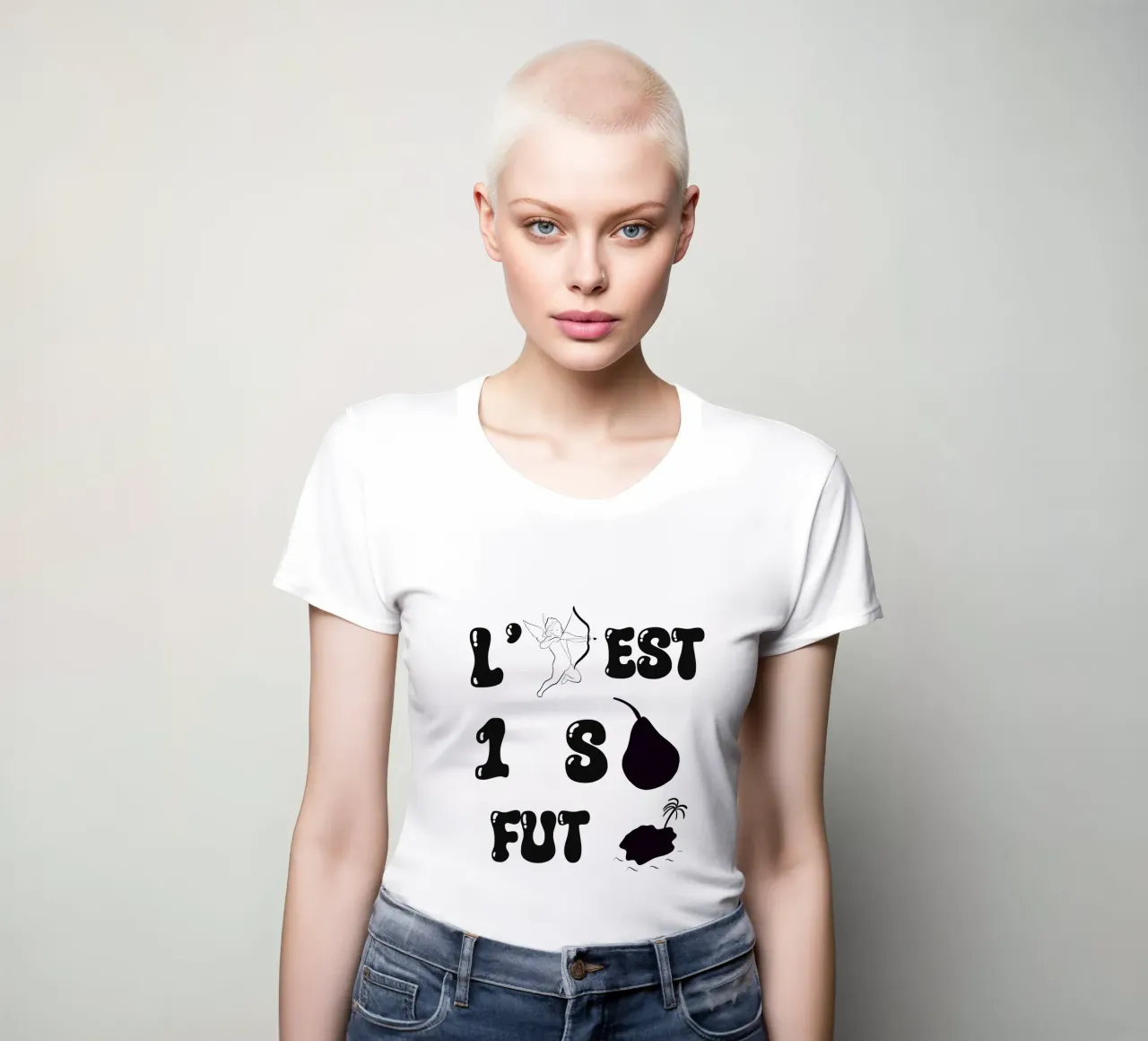 L'amore è una speranza inutile t-shirt da donna da RÉBUS REBUS