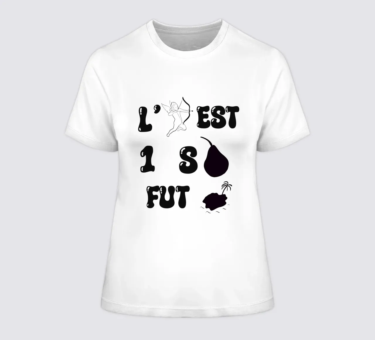 L'amore è una speranza inutile t-shirt da donna da RÉBUS REBUS