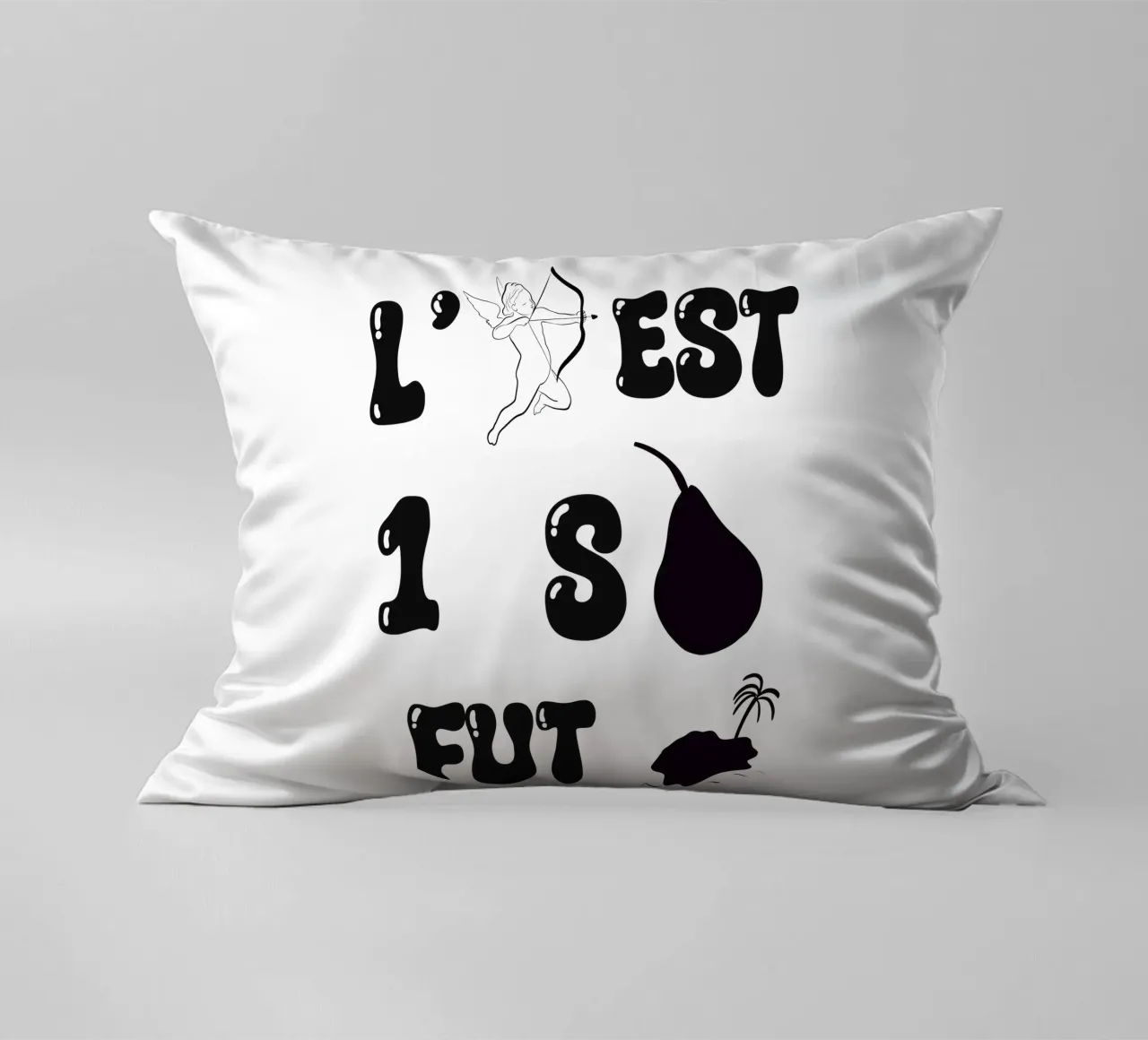 L'amore è una speranza inutile cuscino da RÉBUS REBUS