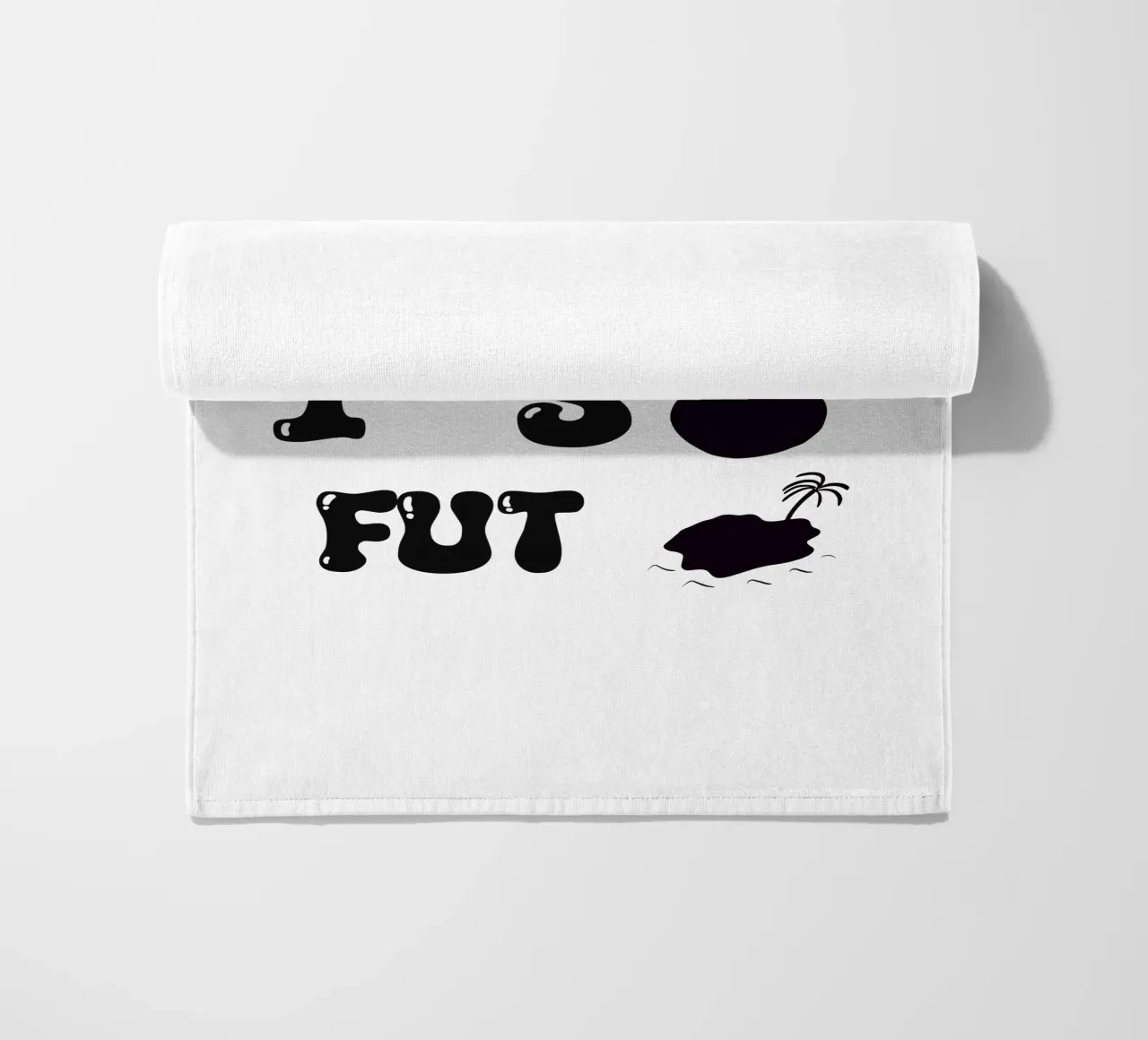 L'amore è una speranza inutile telo mare da RÉBUS REBUS