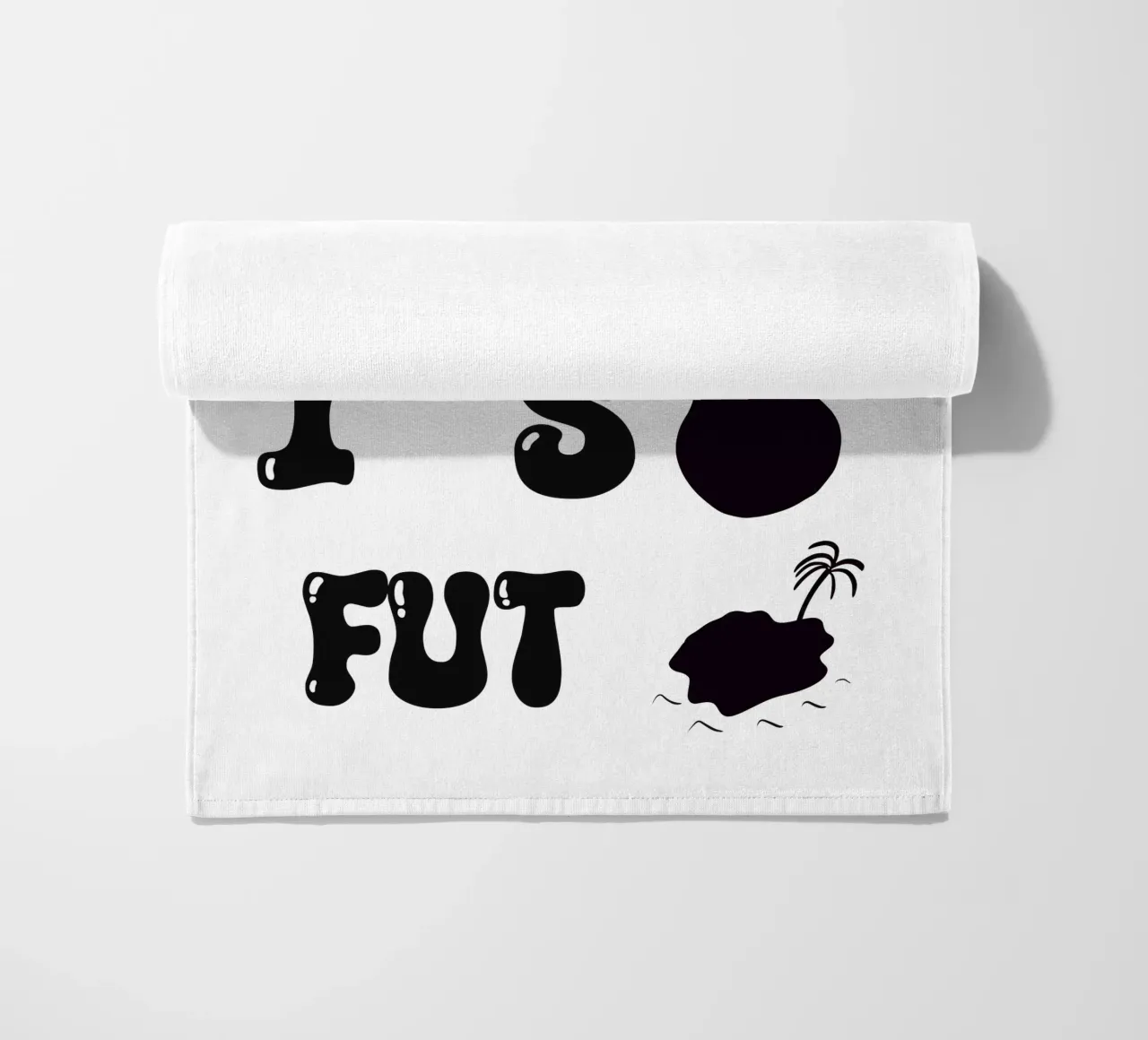 L'amore è una speranza inutile telo mare da RÉBUS REBUS