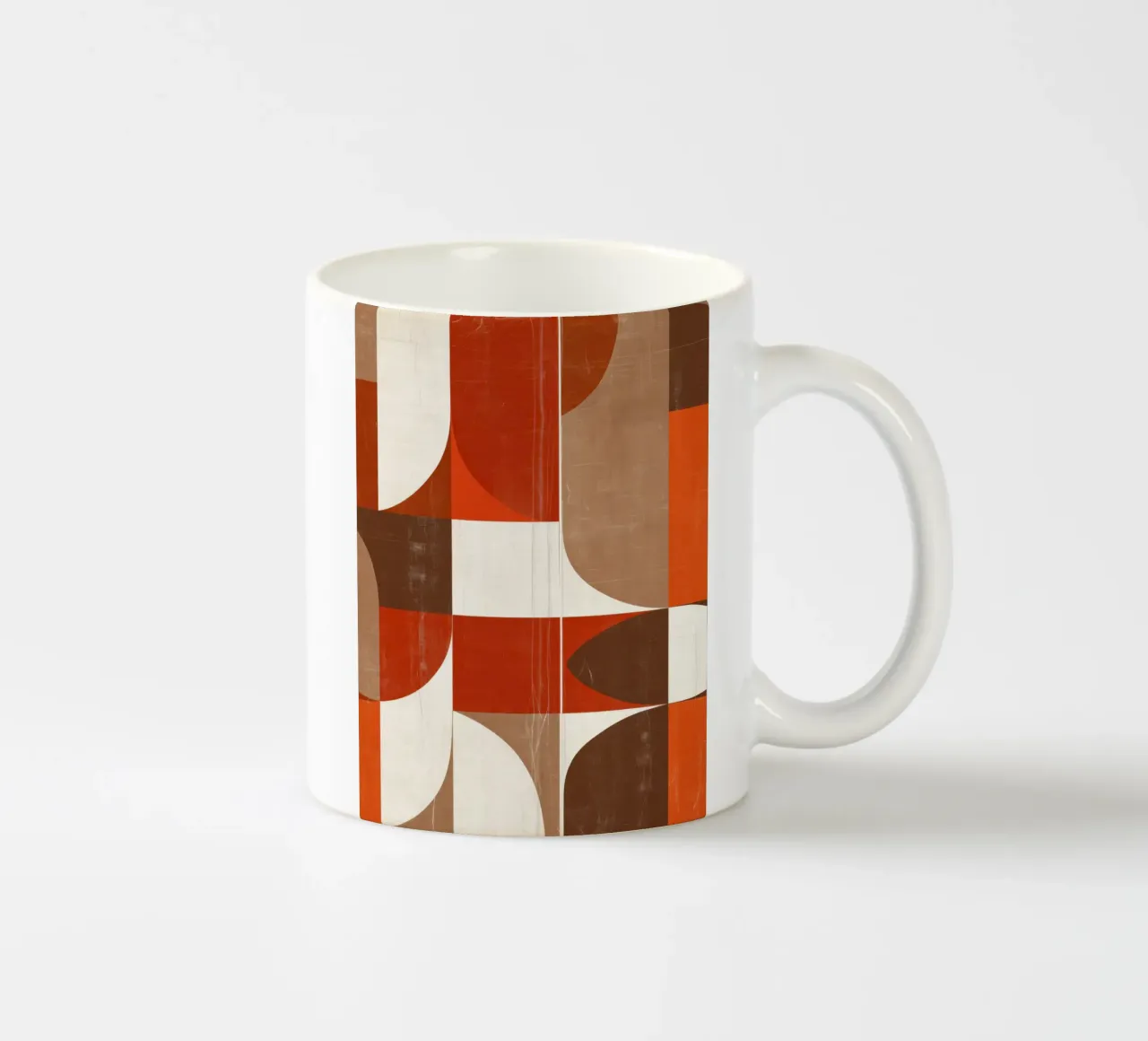 Astratto retrò tazza in ceramica da Aralyn