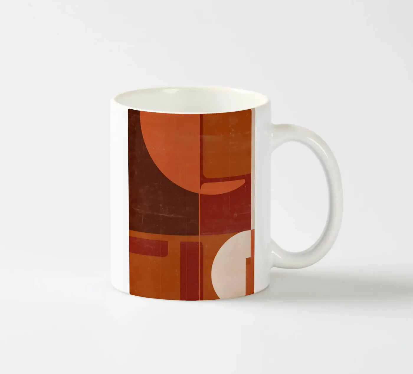 Nostalgische Geometrie Keramik Tasse von Aralyn