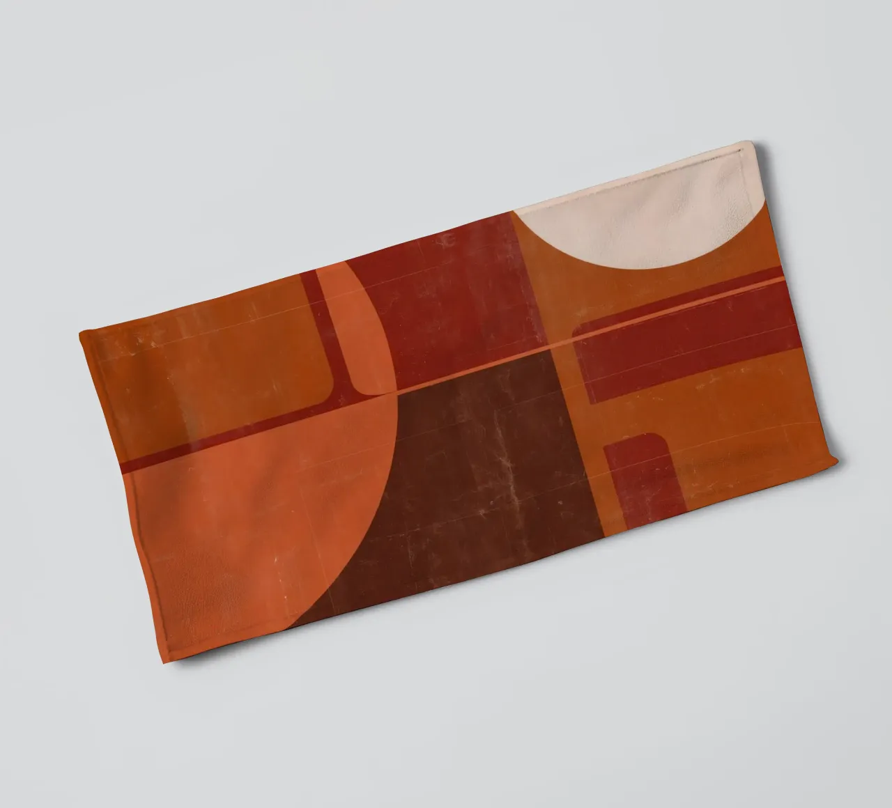 Nostalgic Geometry towel by Aralyn