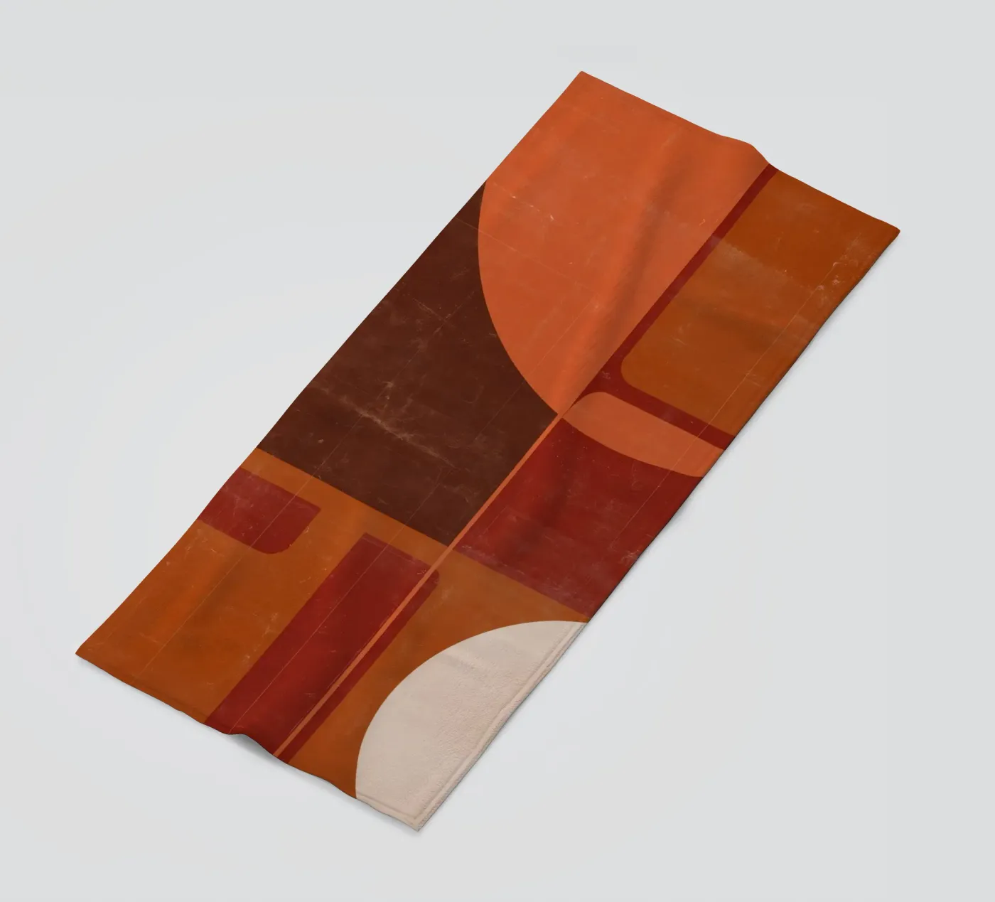 Nostalgic Geometry Strandtuch von Aralyn