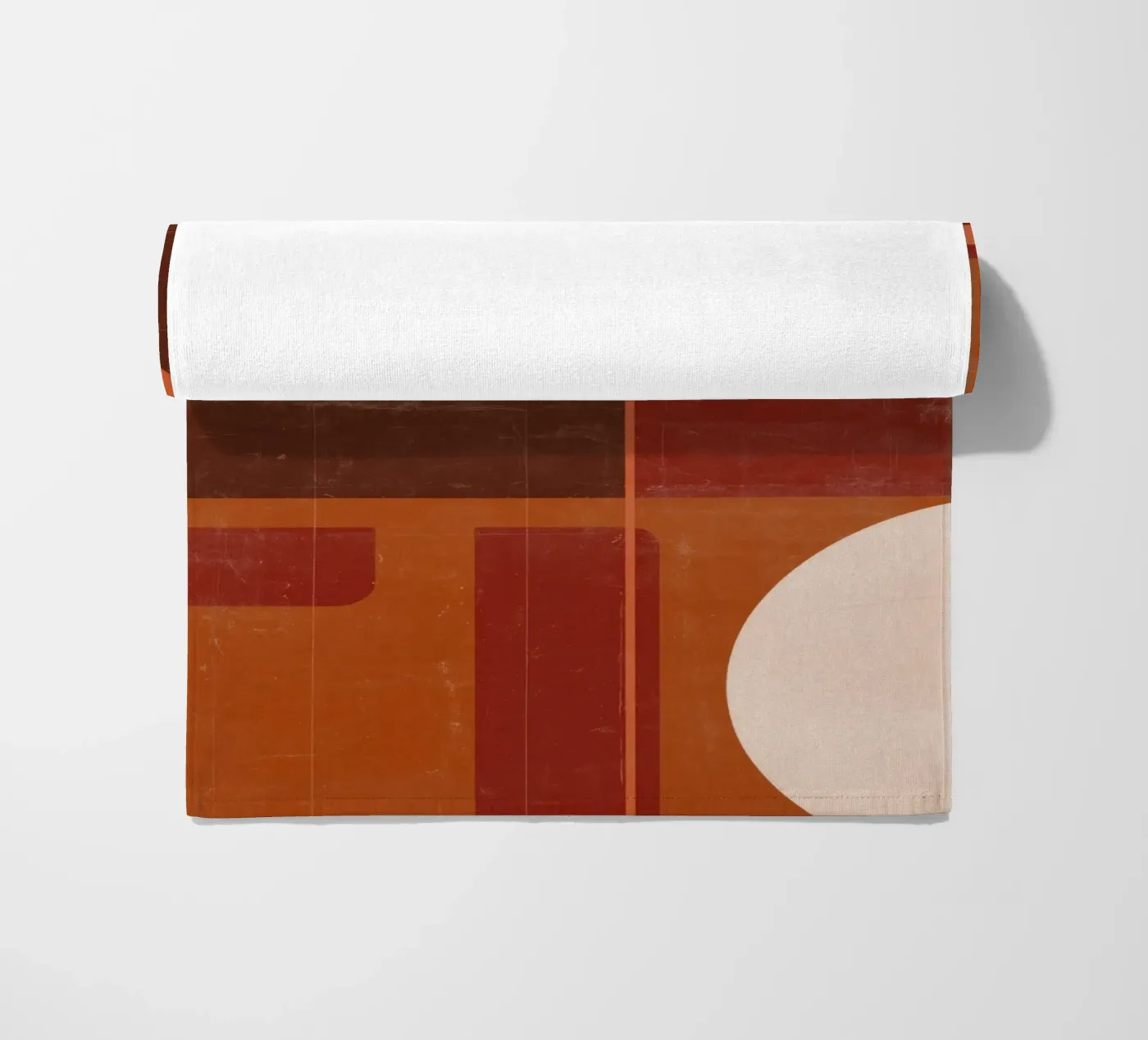 Nostalgic Geometry Strandtuch von Aralyn