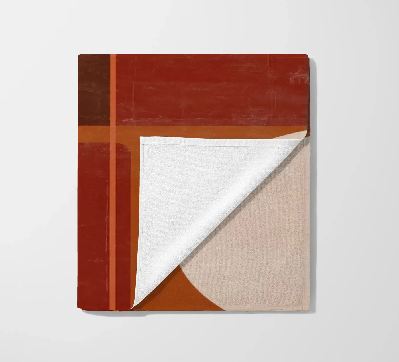 Nostalgic Geometry Strandtuch von Aralyn