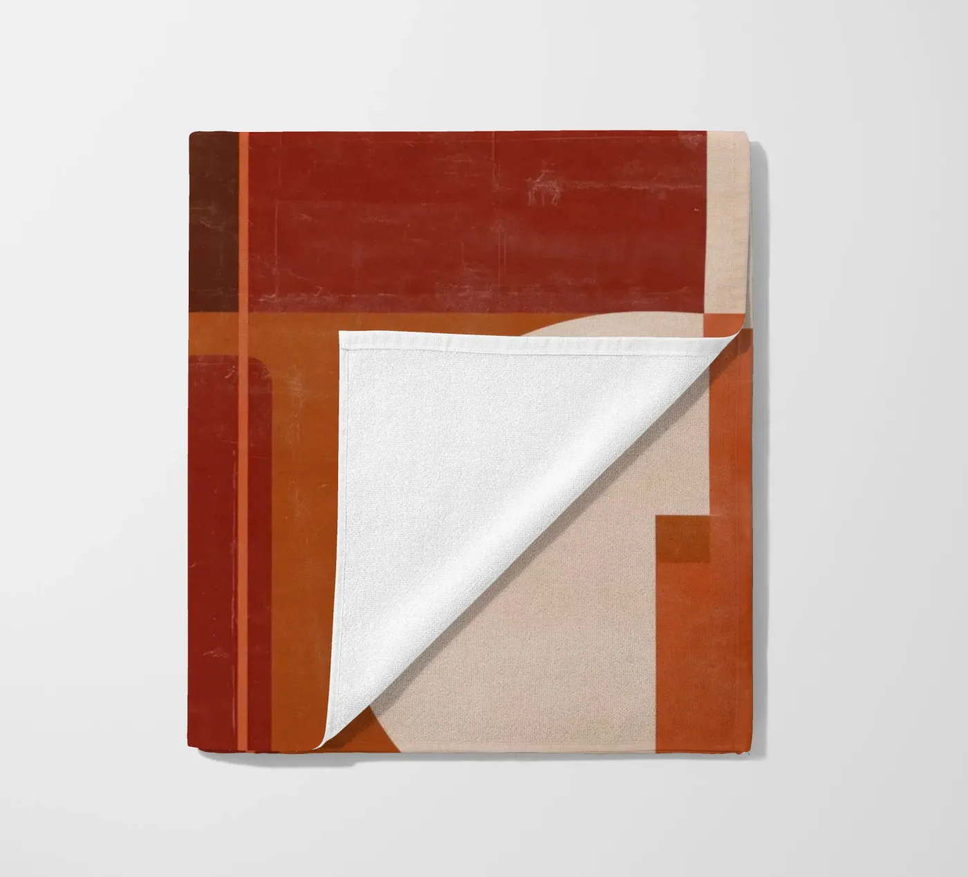 Nostalgic Geometry Strandtuch von Aralyn