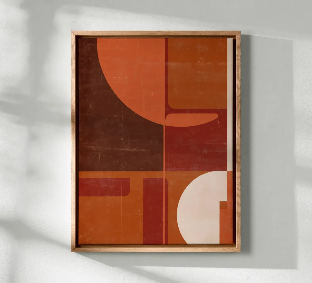 Nostalgic Geometry canvas by Aralyn