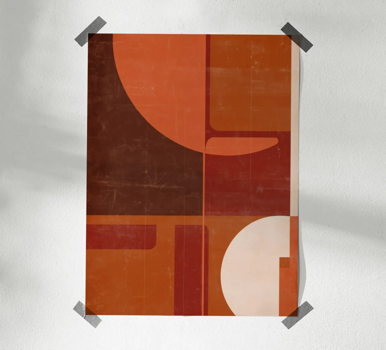 Nostalgic Geometry poster by Aralyn