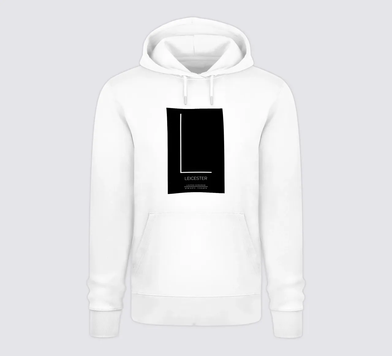 LEICESTER - black felpa con cappuccio da CityLights