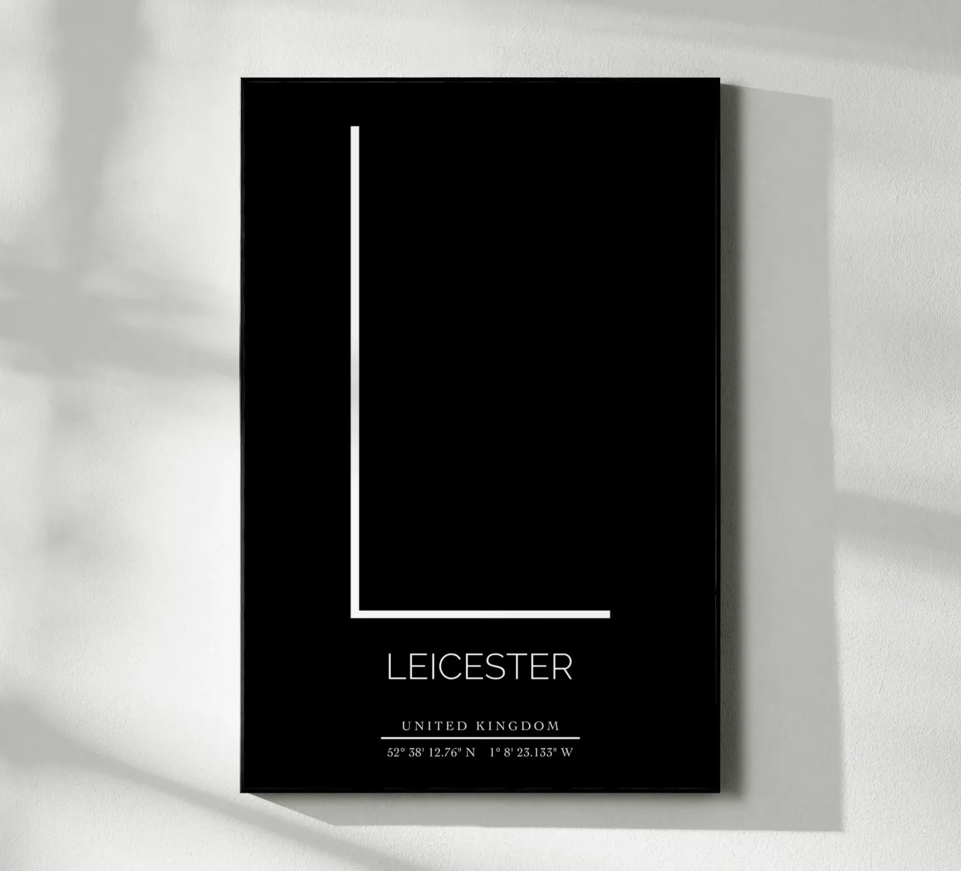 LEICESTER - black plexiglass da CityLights