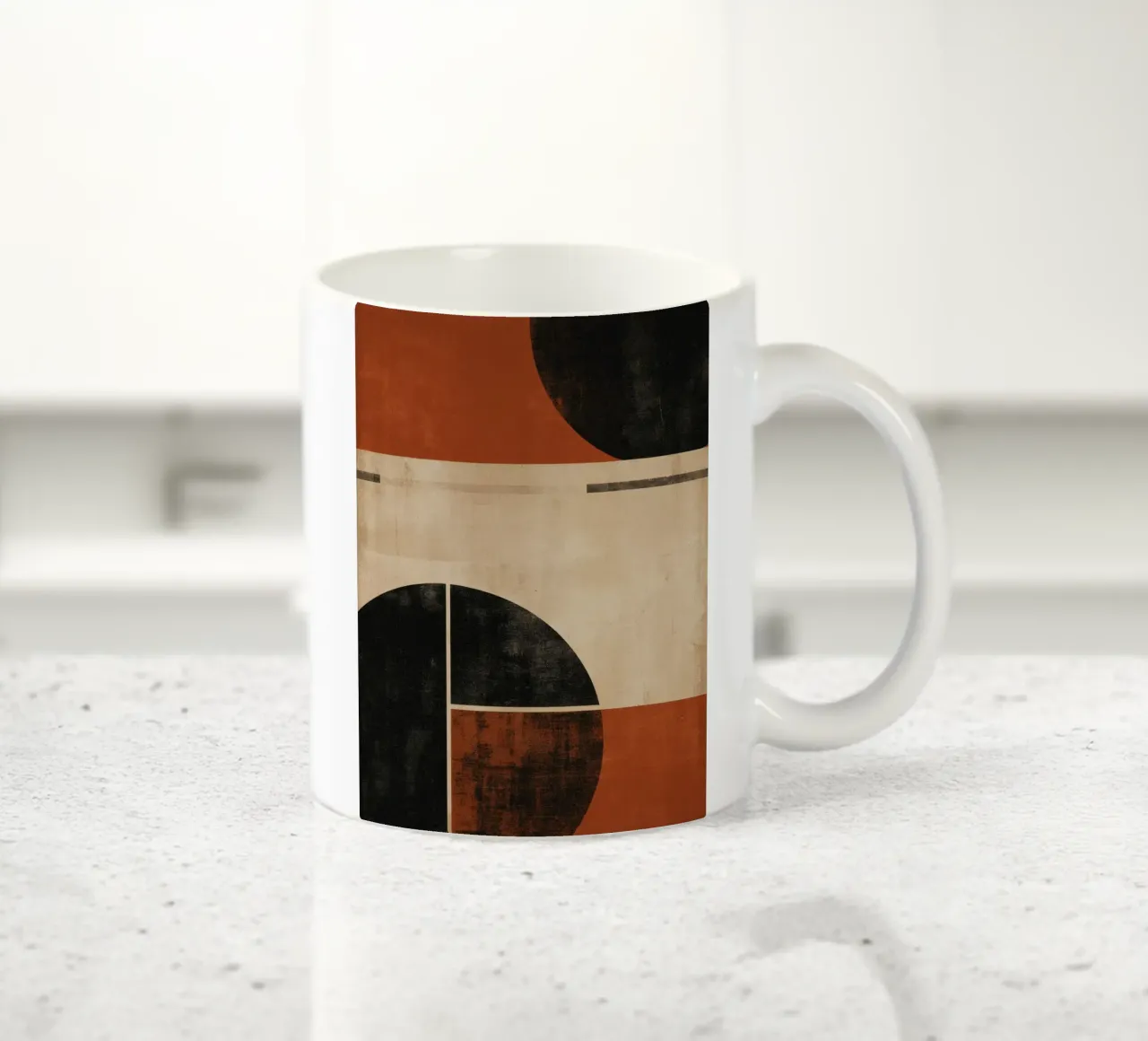Echi di metà secolo tazza in ceramica da Aralyn