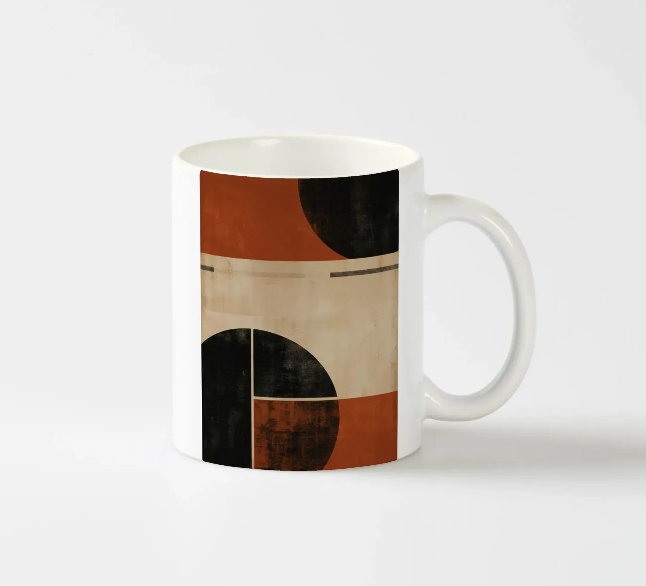 Echi di metà secolo tazza in ceramica da Aralyn