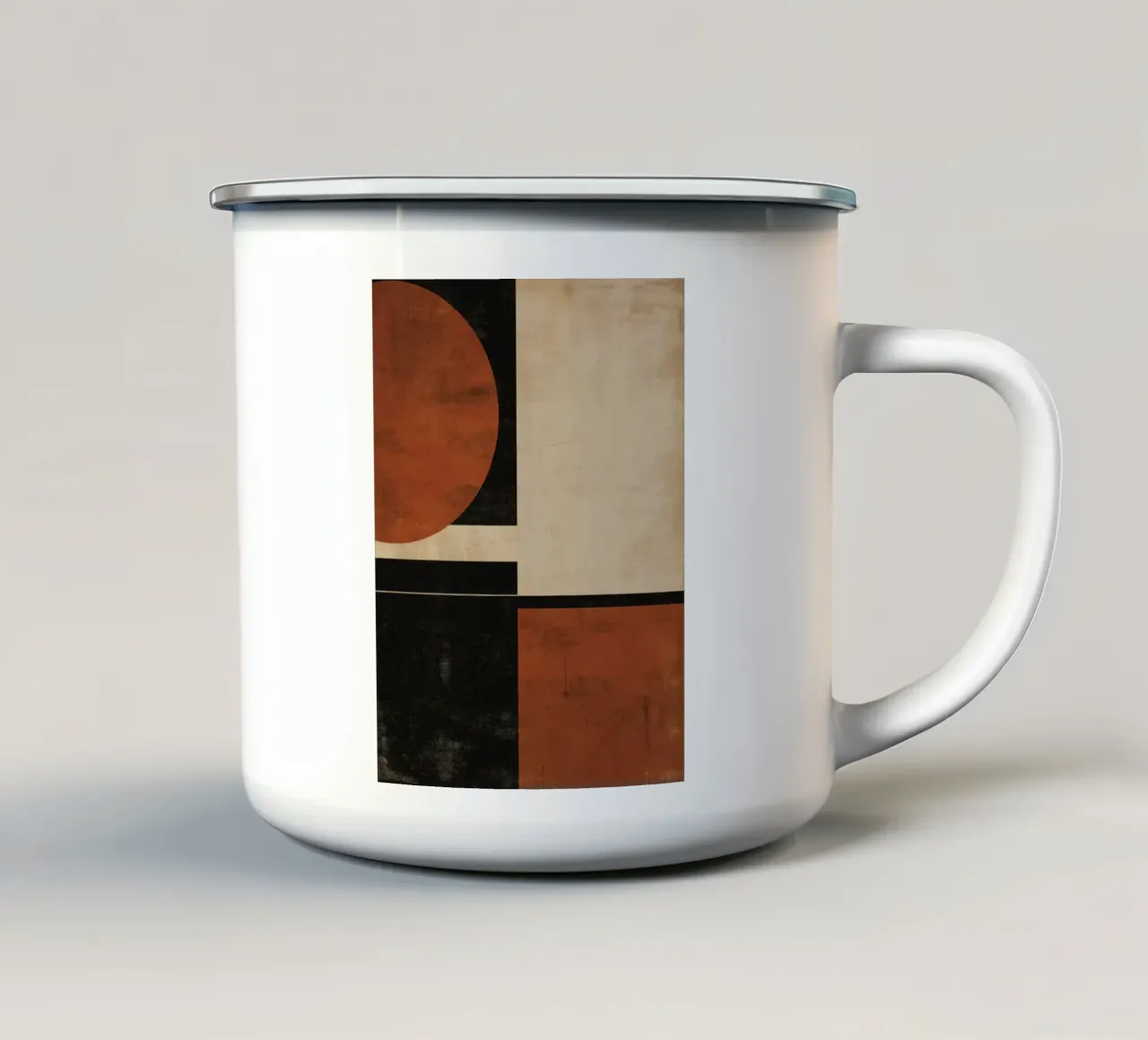 Armonia d'epoca tazza in smalto da Aralyn