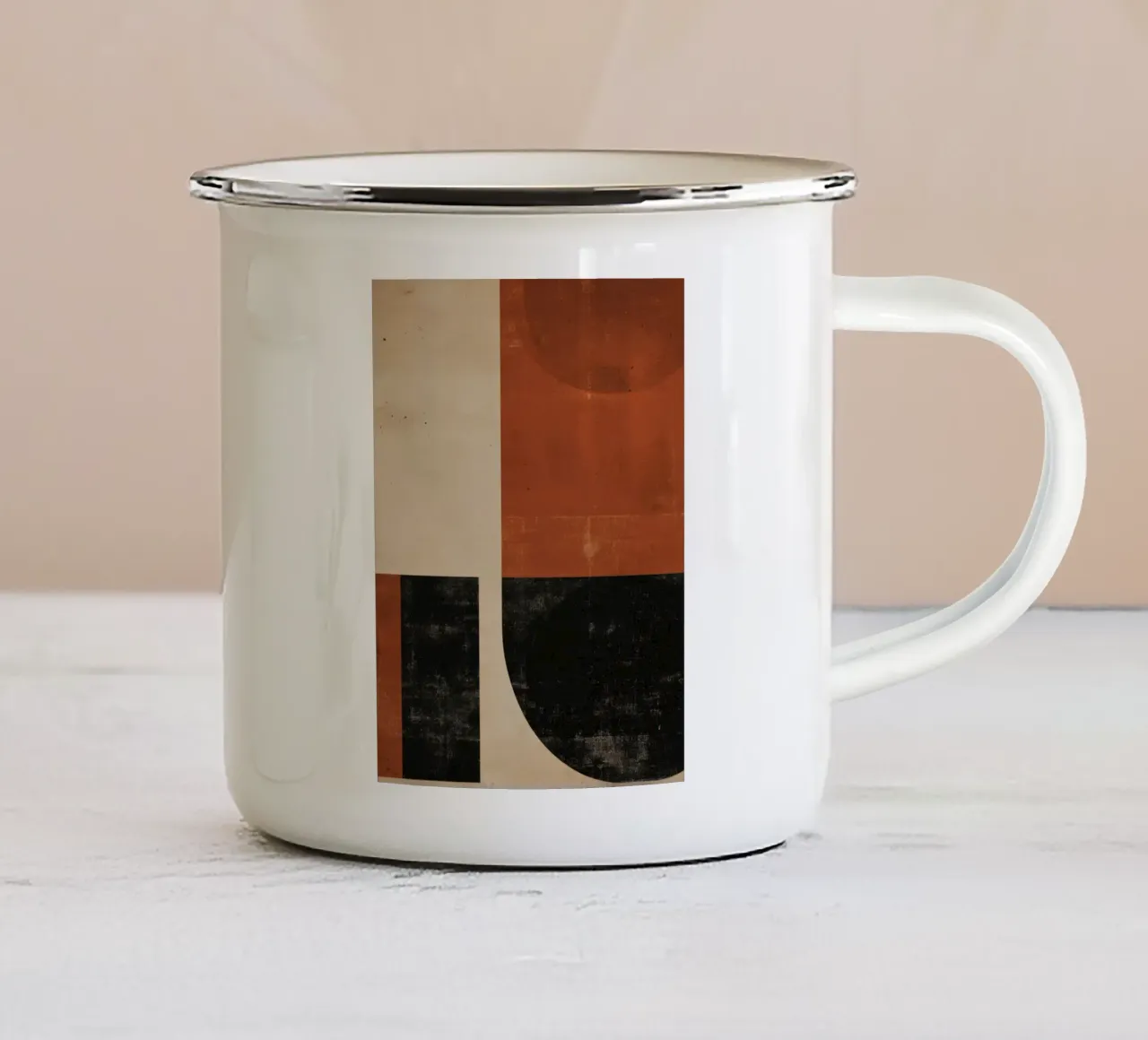 Armonia nostalgica tazza in smalto da Aralyn