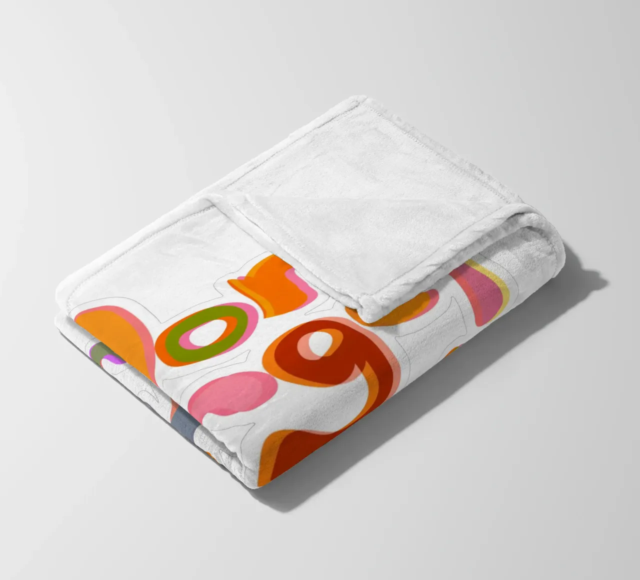Don't Forget To Have Fun | Colorful Version plaid polaire de sabidussi
