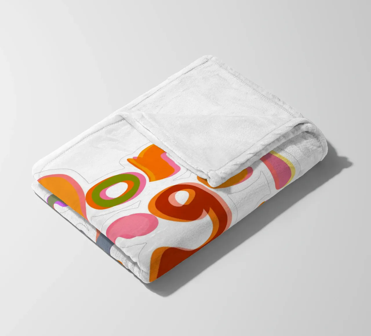 Don't Forget To Have Fun | Colorful Version plaid polaire de sabidussi
