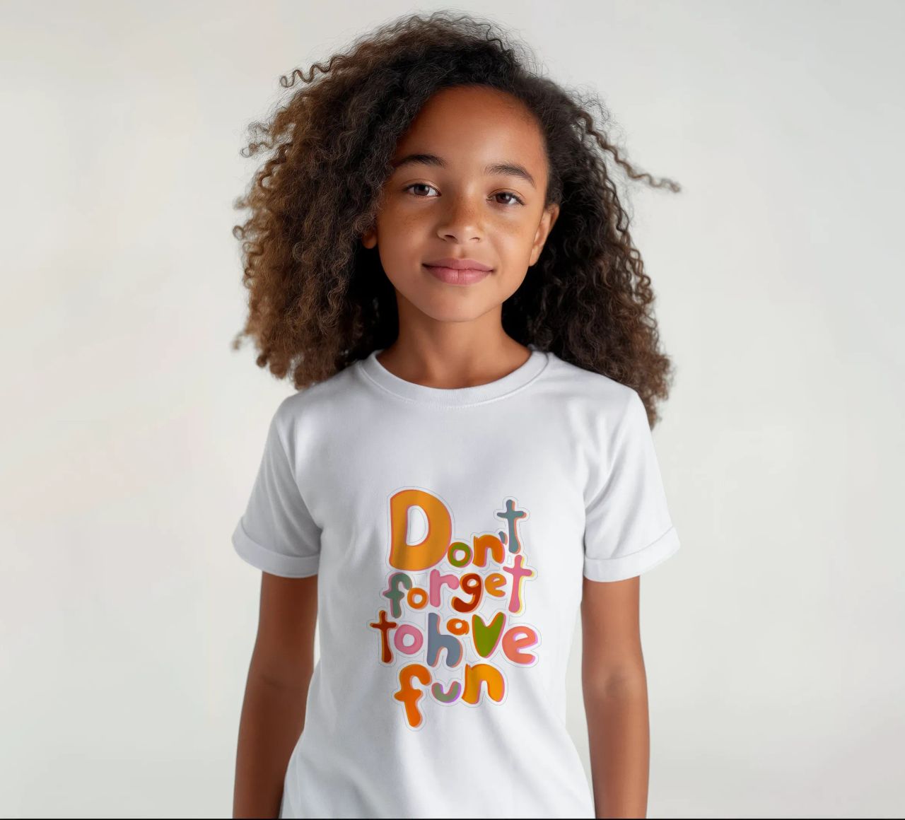 Don't Forget To Have Fun | Colorful Version t-shirt bambini da sabidussi