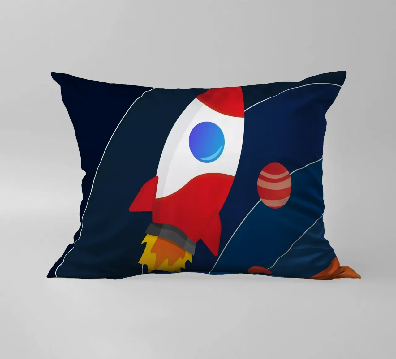 Sistema solare a razzo cuscino da Astro Aesthetics