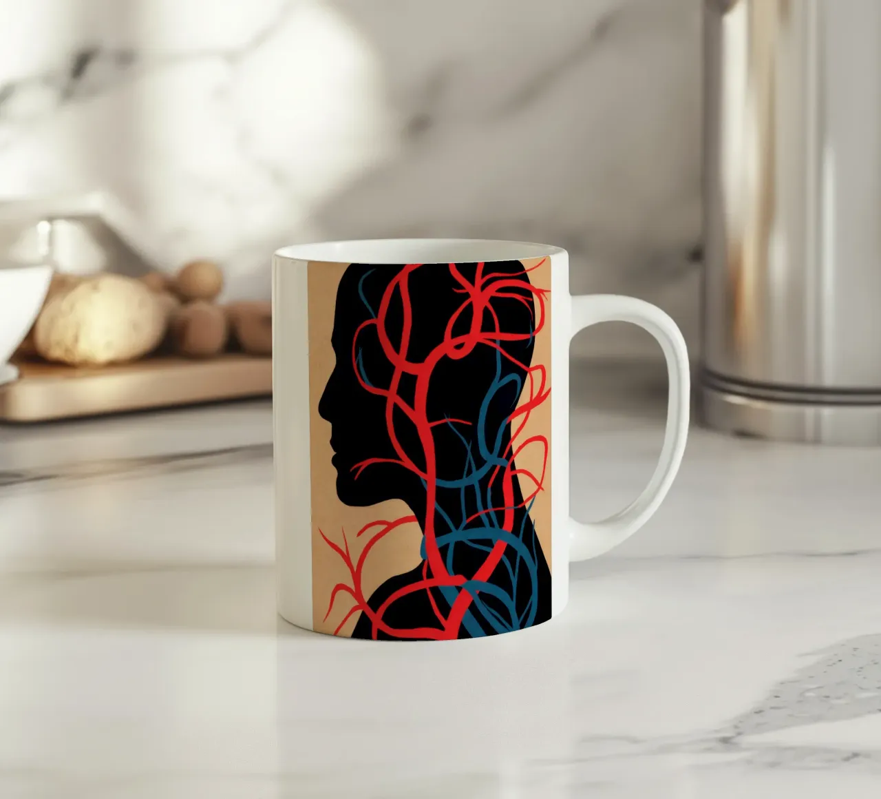 Essere radicati Connessione tazza in ceramica da Katarsis Mann